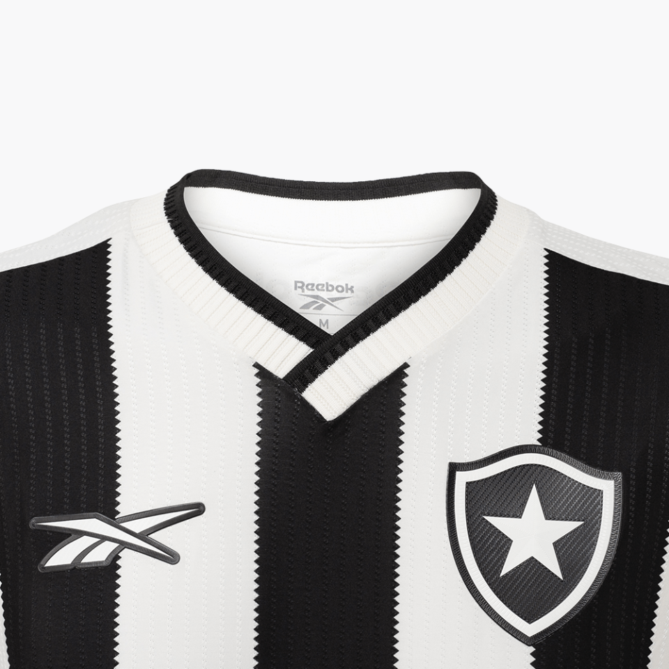 Camisa Reebok Botafogo 2024/25 I - detalhe