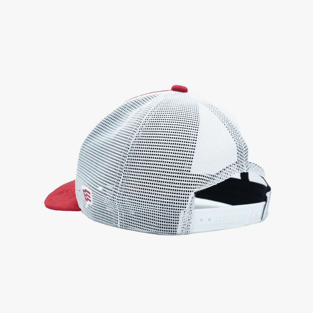 Boné Trucker Internacional Tela - Vermelho - detalhe