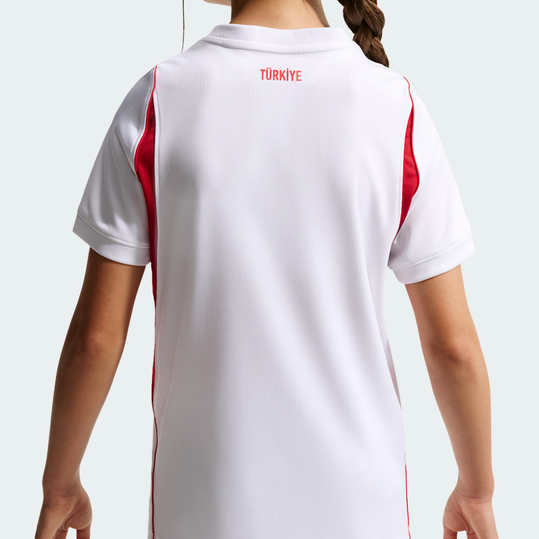 Camisa Infantil Turquia 2026/27 II - vista traseira