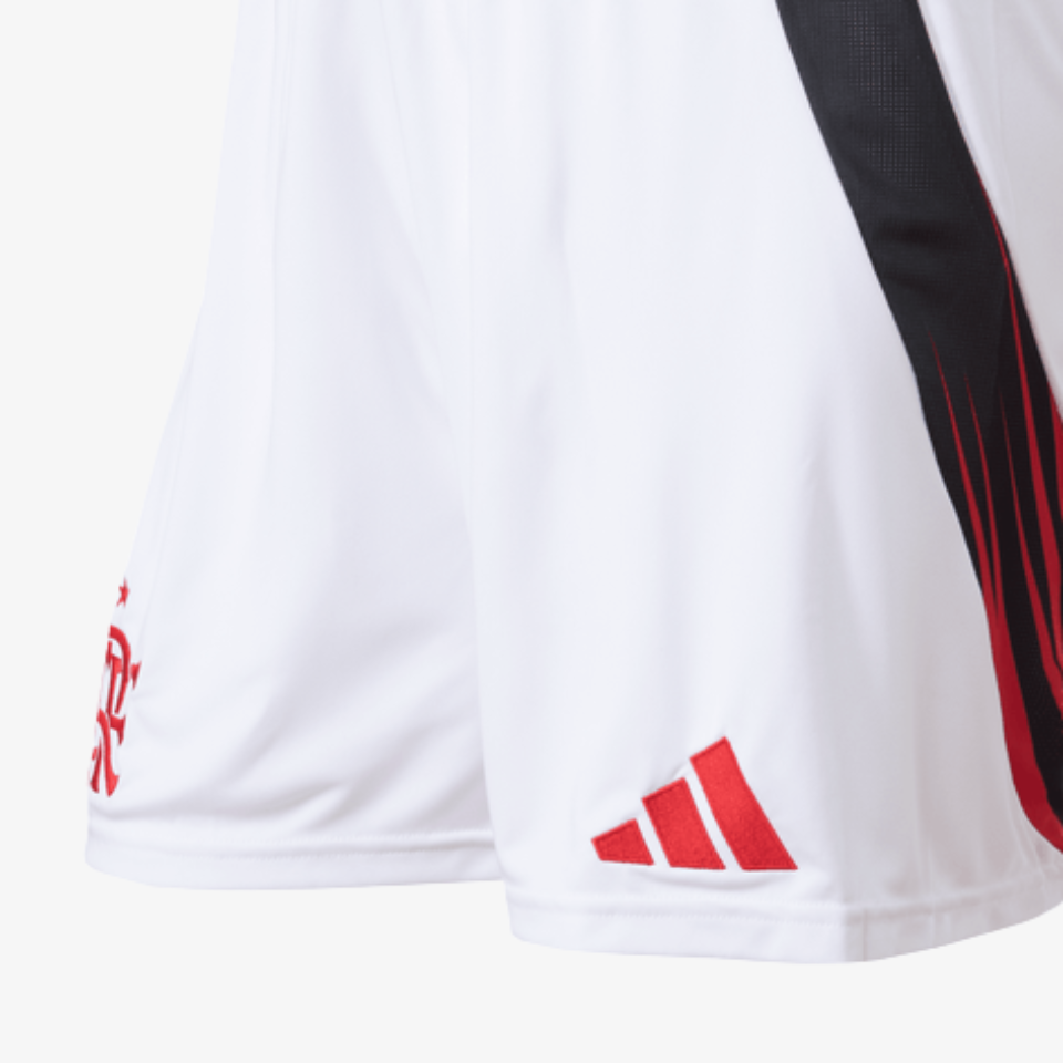 Shorts Adidas Flamengo 2025/26 I - detalhe da gola