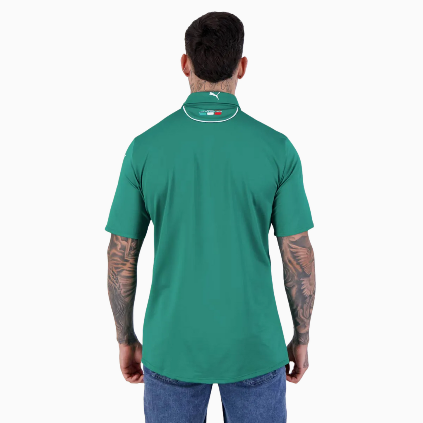 Camisa Palmeiras Puma MotorsportCamisa Palmeiras Puma Motorsport - detalhe da manga