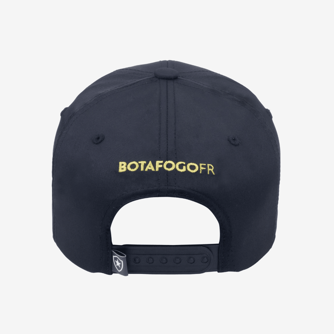 Boné Botafogo Gold Edition - Preto - detalhe