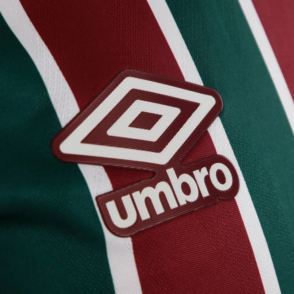 Camisa Umbro Fluminense 2025/26 I Jogador - detalhe da manga