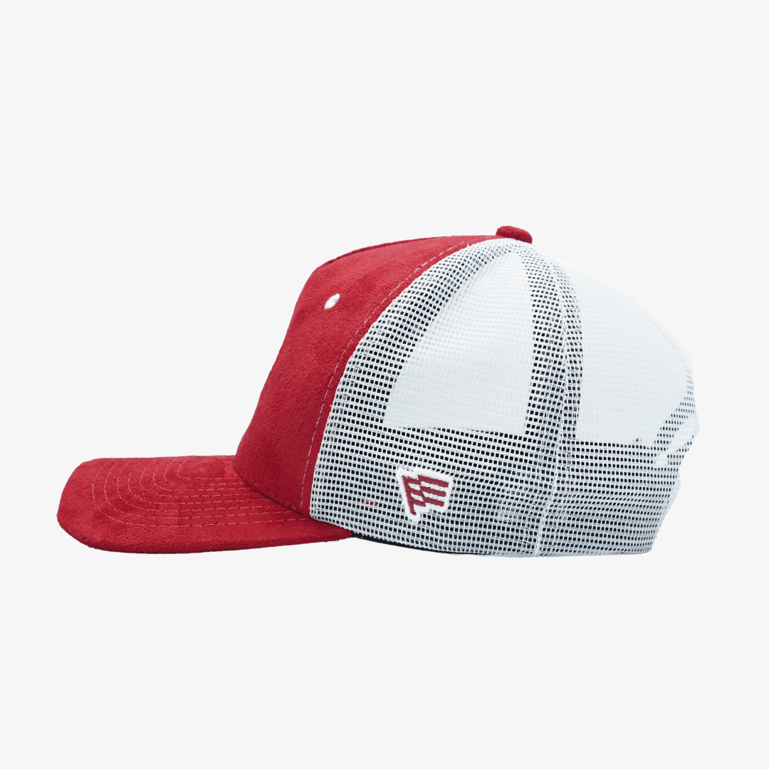 Boné Trucker Internacional Tela - Vermelho - detalhe da gola