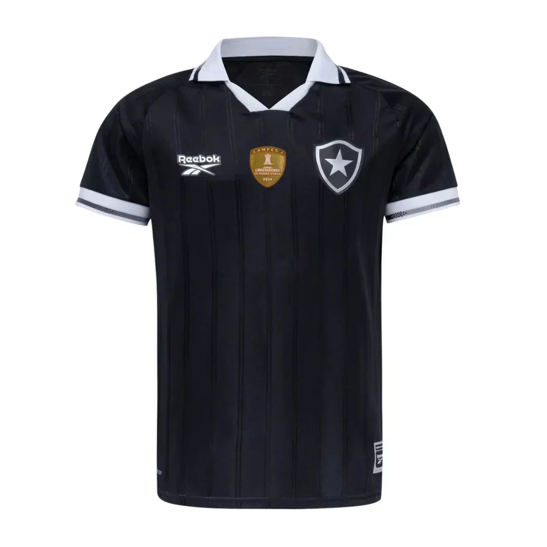 Camisa Rebook Botafogo 2025/26 II - detalhe da manga
