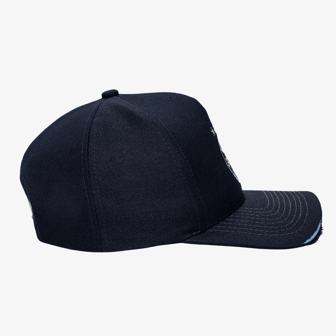 O Boné Grêmio - Azul Marinho - detalhe da gola