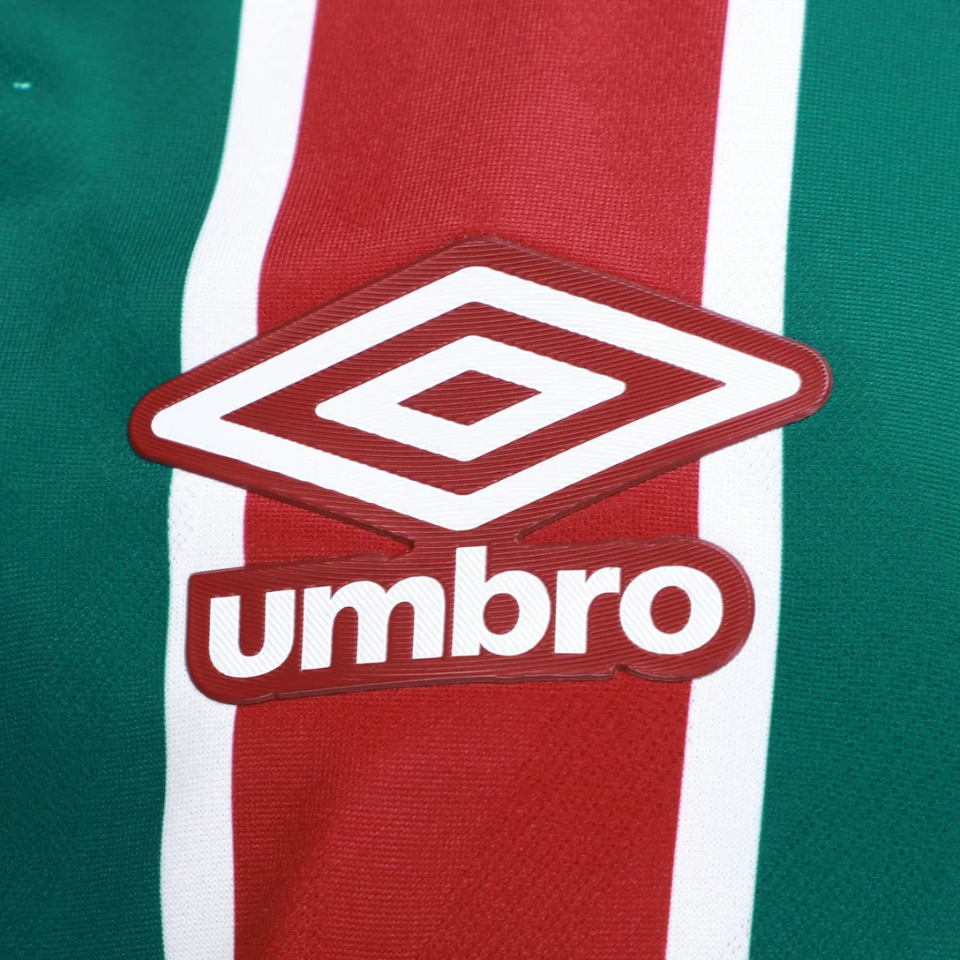 Camisa Umbro Fluminense 2025/26 I - detalhe da manga