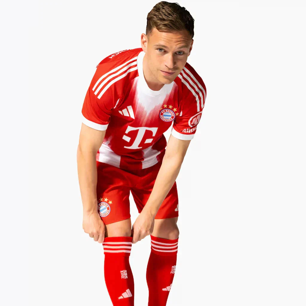 Camisa Adidas Bayern de Munique 2025/26 I Authentic - detalhe da manga