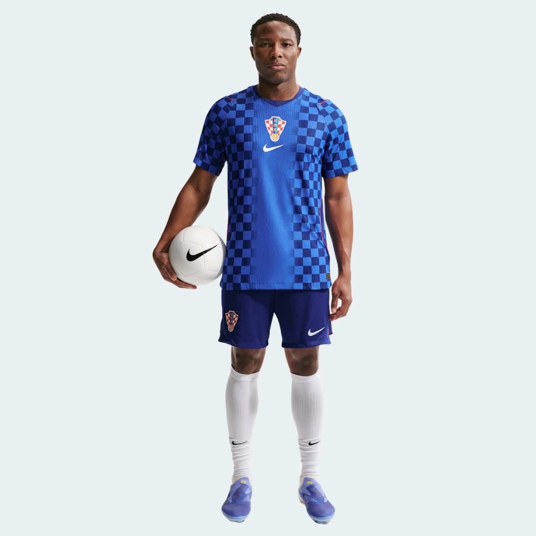 Camisa Croácia 2026/27 II Jogador - detalhe da gola