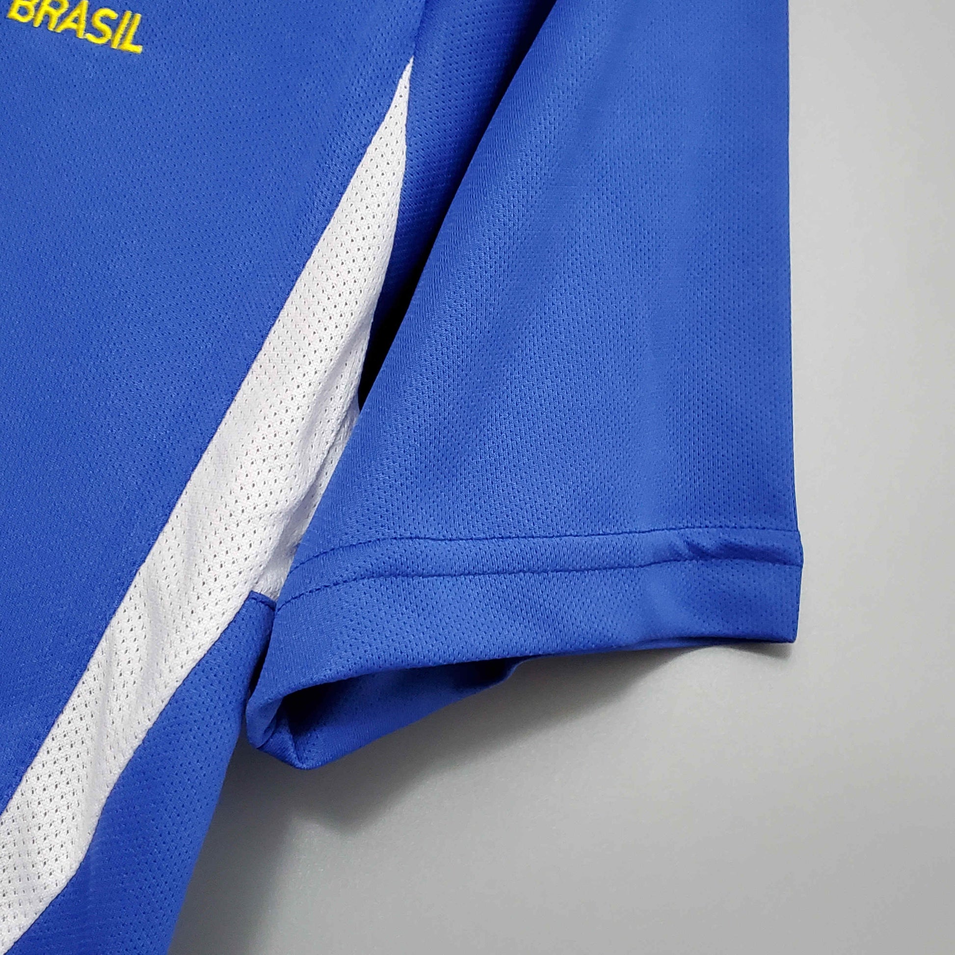 Camisa Seleção Brasil II - Retrô 2002 - detalhe
