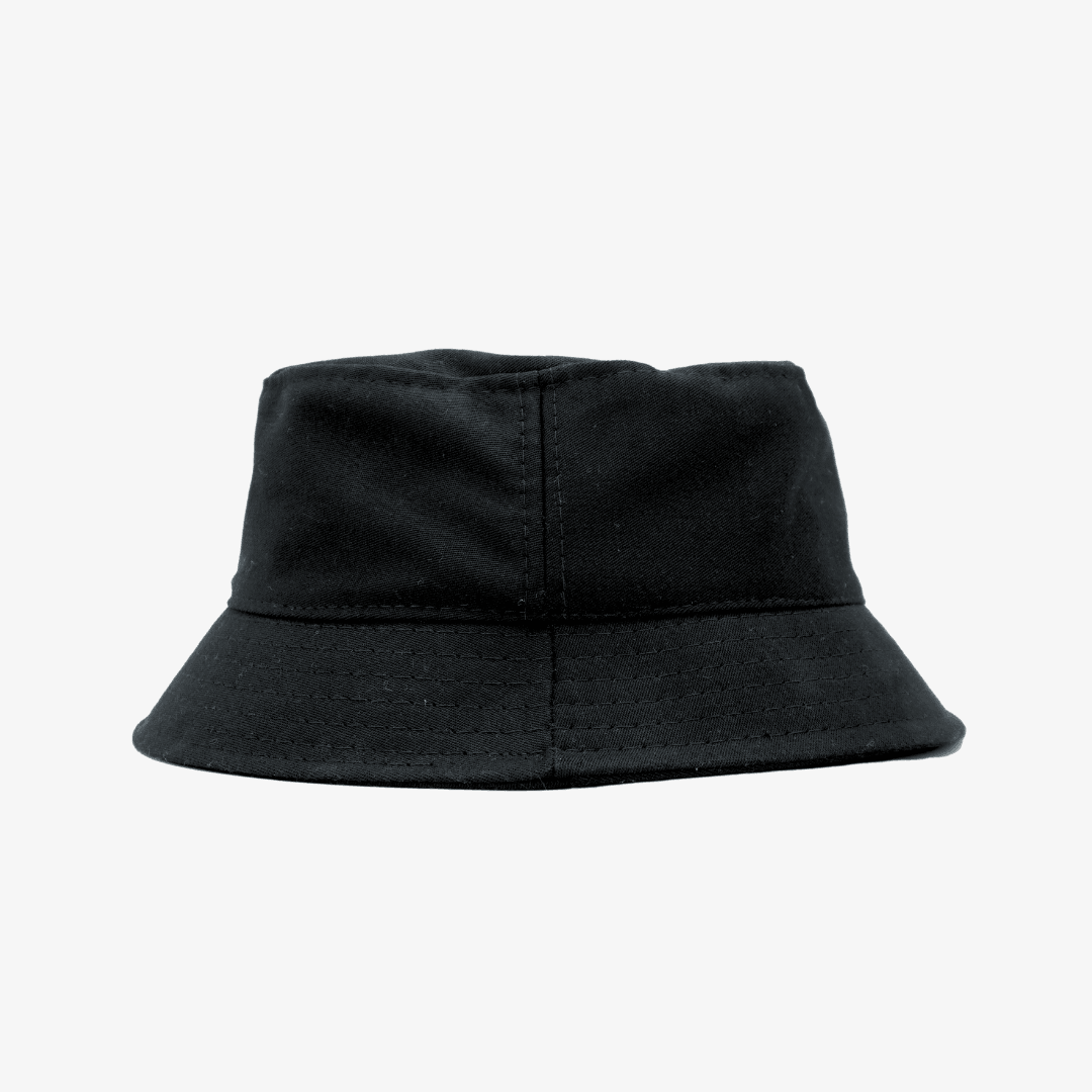 Bucket Internacional Preto - detalhe da gola