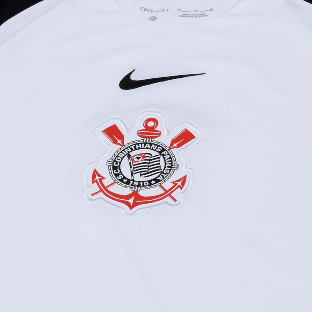 Conjunto Infantil Nike Corinthians 2025/26 I - etiqueta