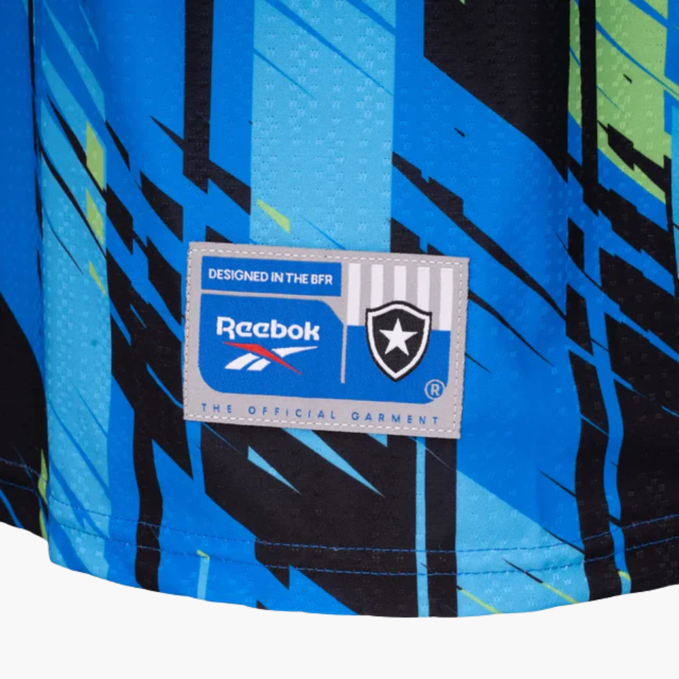 Camisa Goleiro Reebok Botafogo 2025/26 I - detalhe da gola