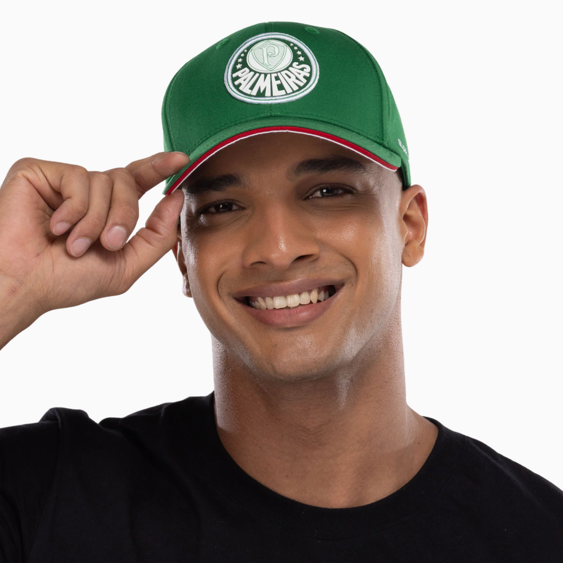 Boné Palmeiras Aba Curva Supercap –  Adulto - detalhe