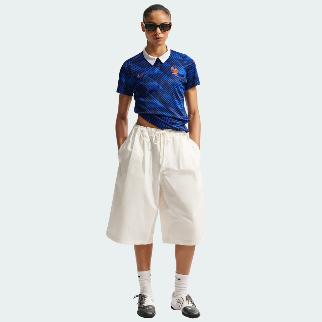 Camisa Feminina França 2026/27 I - detalhe