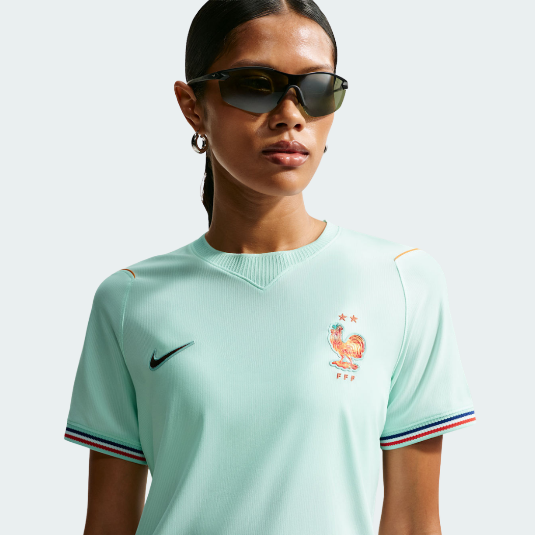 Camisa Feminina França 2026/27 II - vista traseira