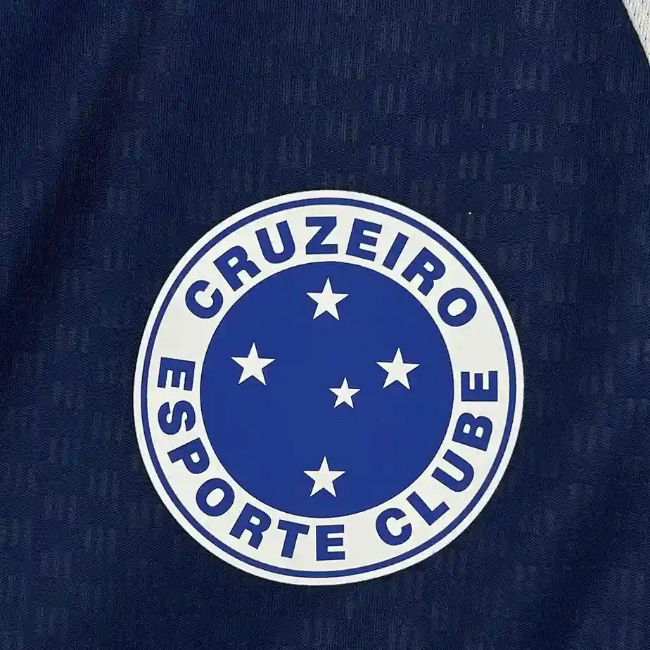Regata Treino Cruzeiro 2026/27 II - detalhe da gola