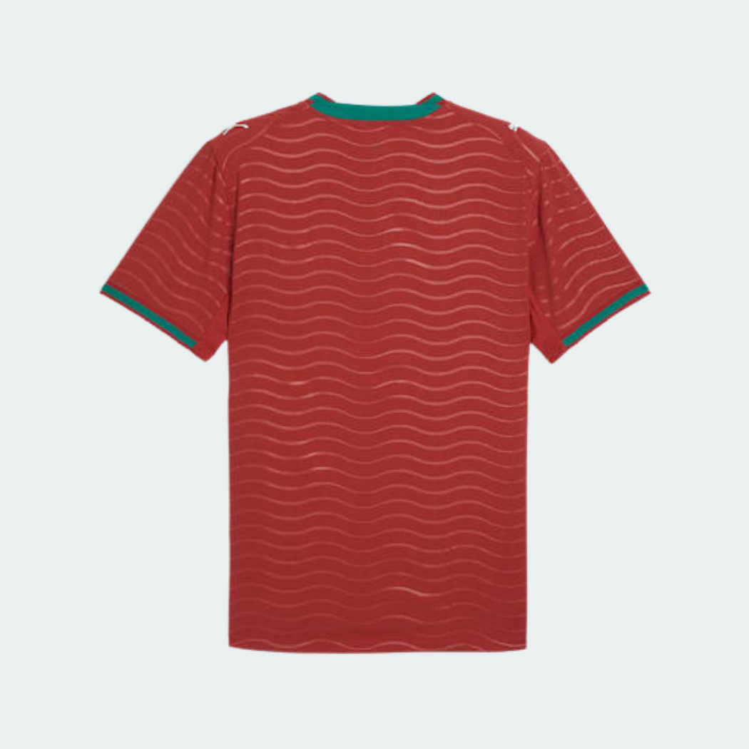Camisa Portugal 2026/27 I Jogador - detalhe da gola