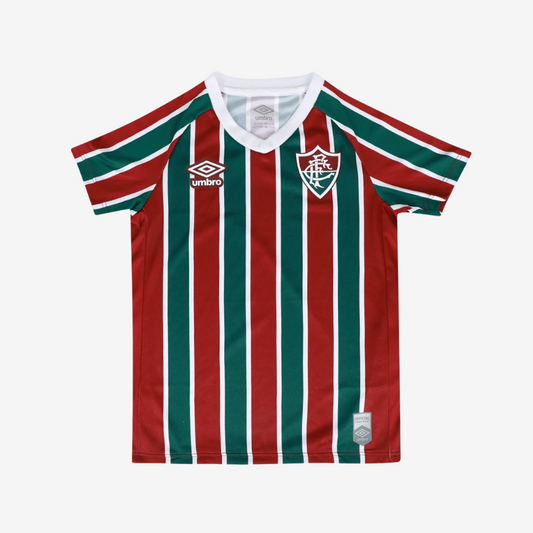 Conjunto Infantil Umbro Fluminense 2025/26 I - vista traseira