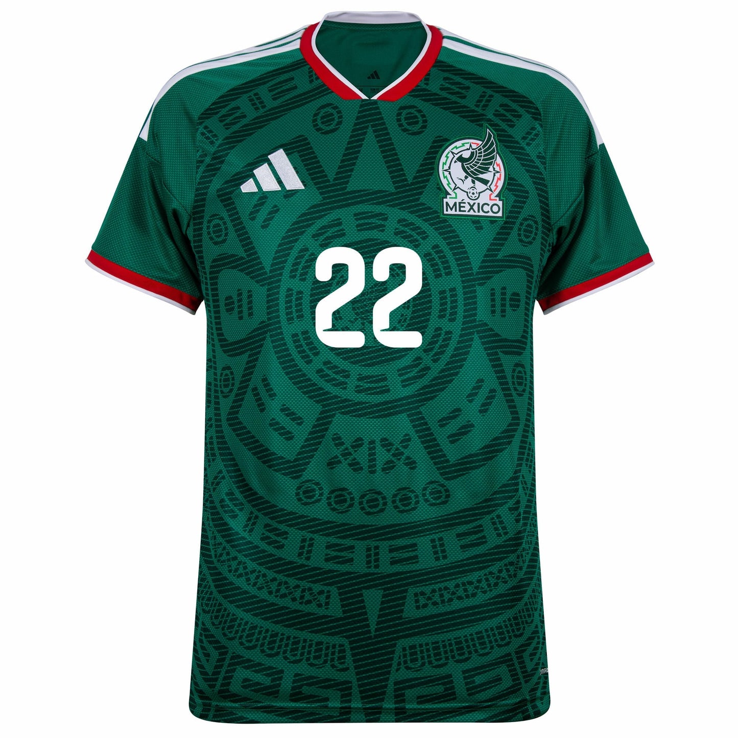 Camisa México Home Copa 2026 - #22 H. Lozano - Versão Torcedor