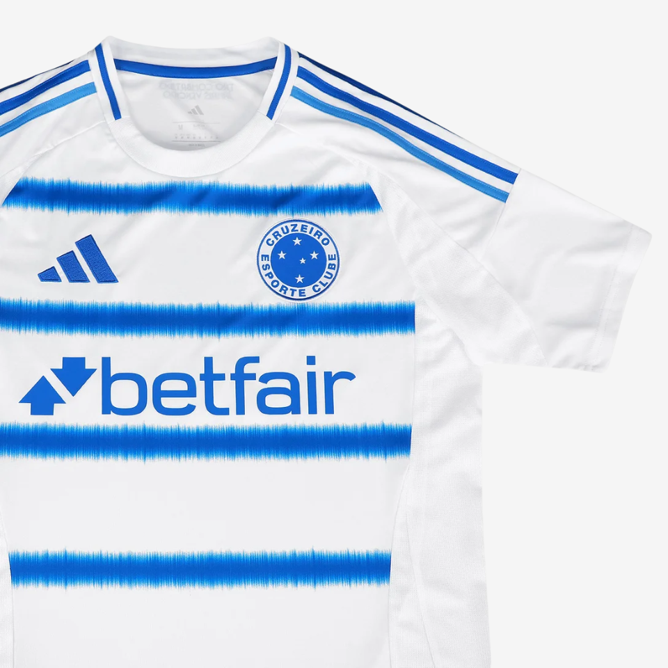 Camisa Adidas Cruzeiro 2025/26 II KAIKI N° 6 - detalhe