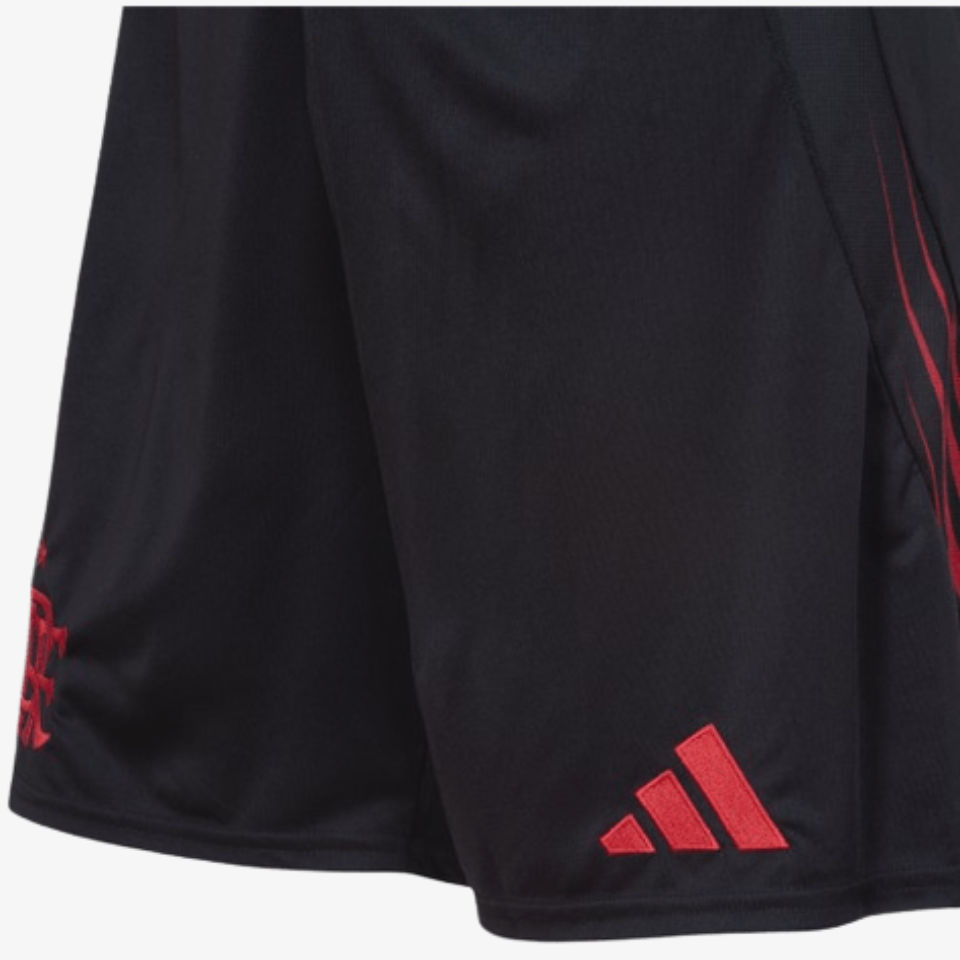 Shorts Adidas Flamengo 2025/26 II - detalhe