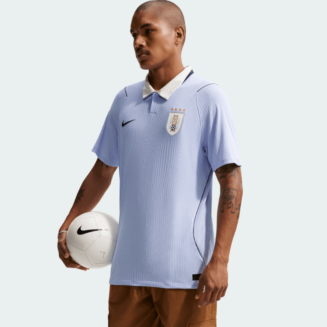 Camisa Uruguai 2026/27 I Jogador - detalhe