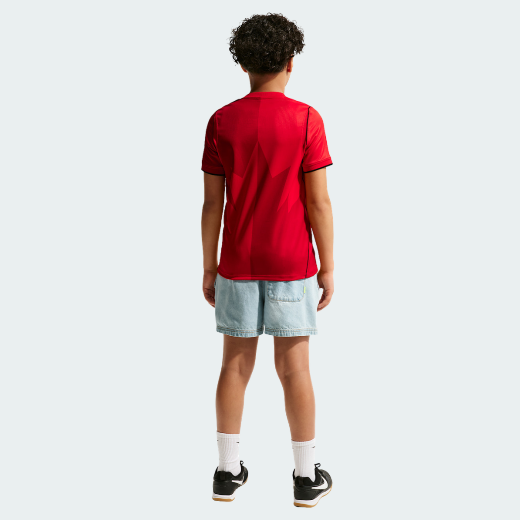 Camisa Infantil Canadá 2026/27 I - detalhe da gola