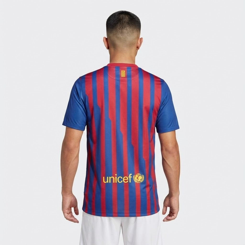 Camisa Retrô Barcelona 2011/12 I - vista traseira