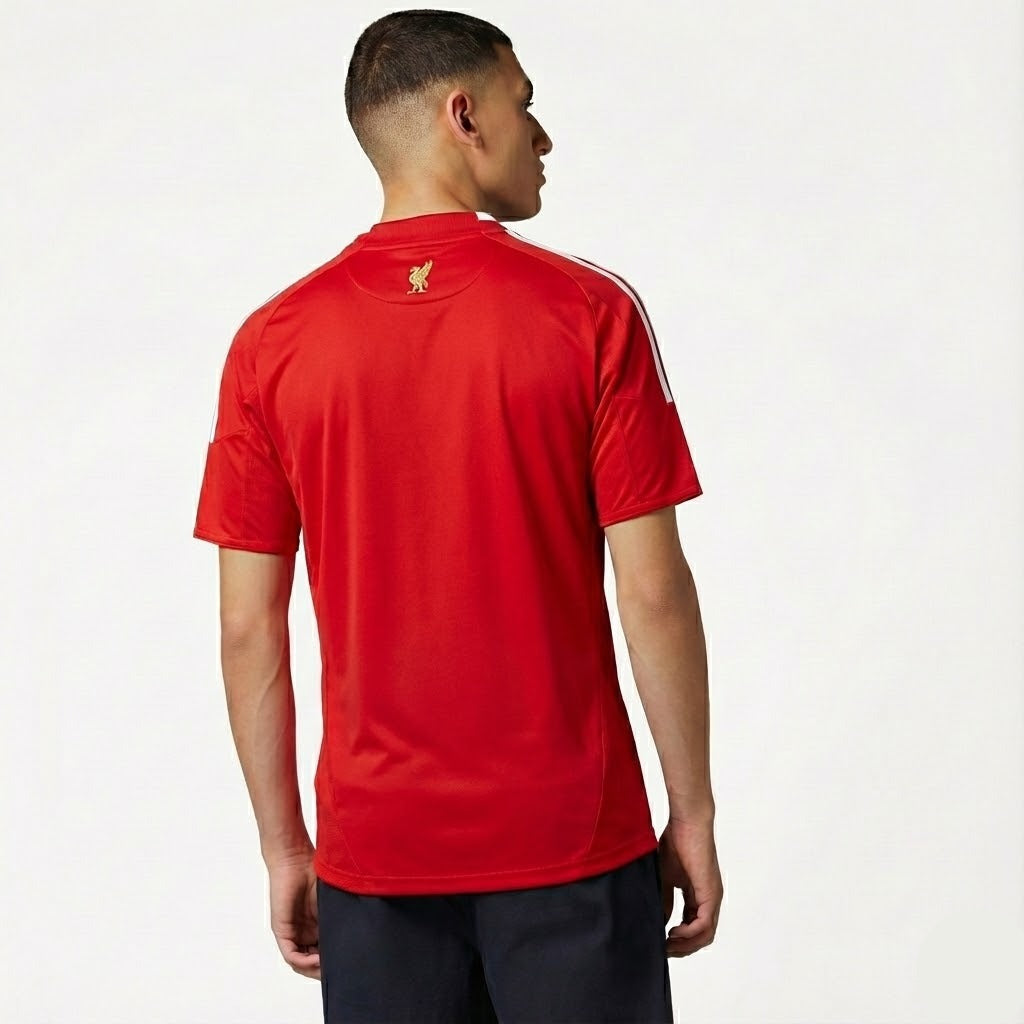 Camisa Retrô Liverpool 2008/09 I - vista traseira