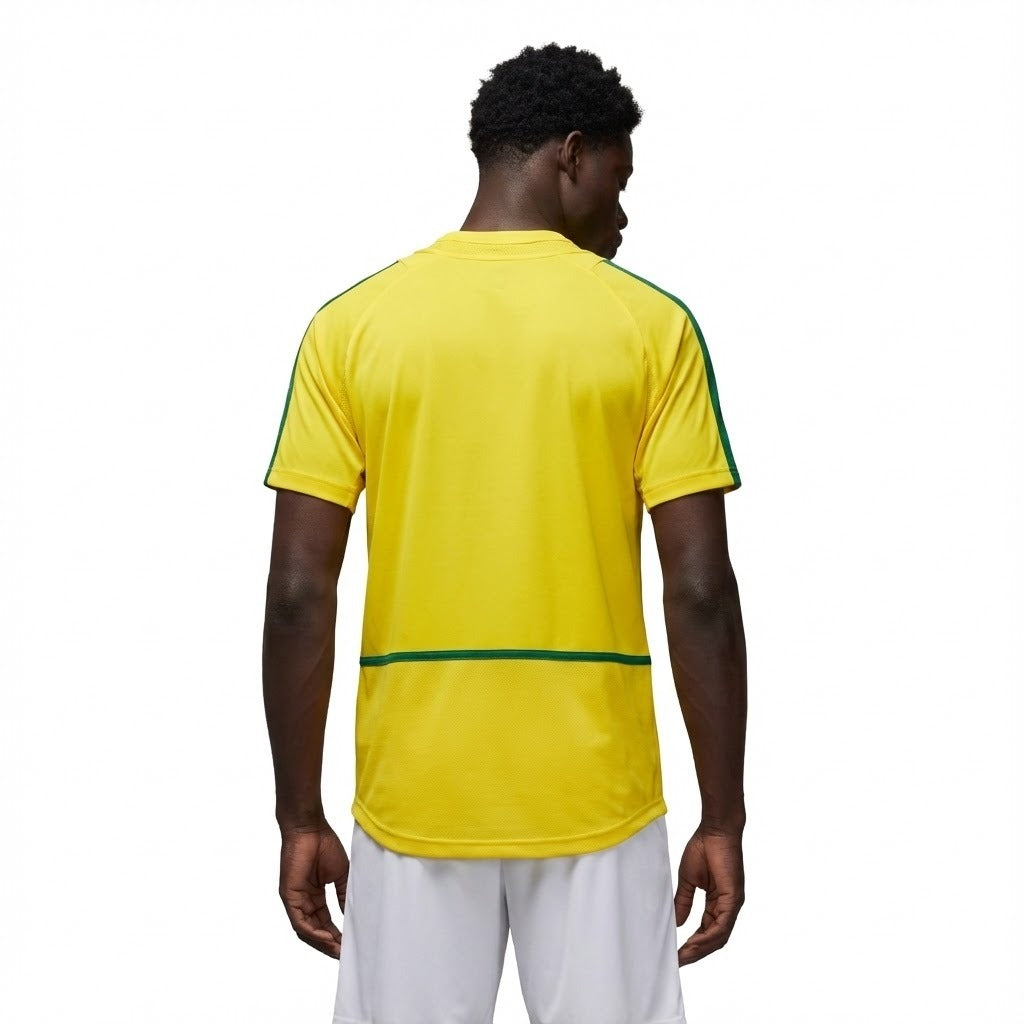 Camisa Seleção Brasil Home - Retrô 2002 - detalhe