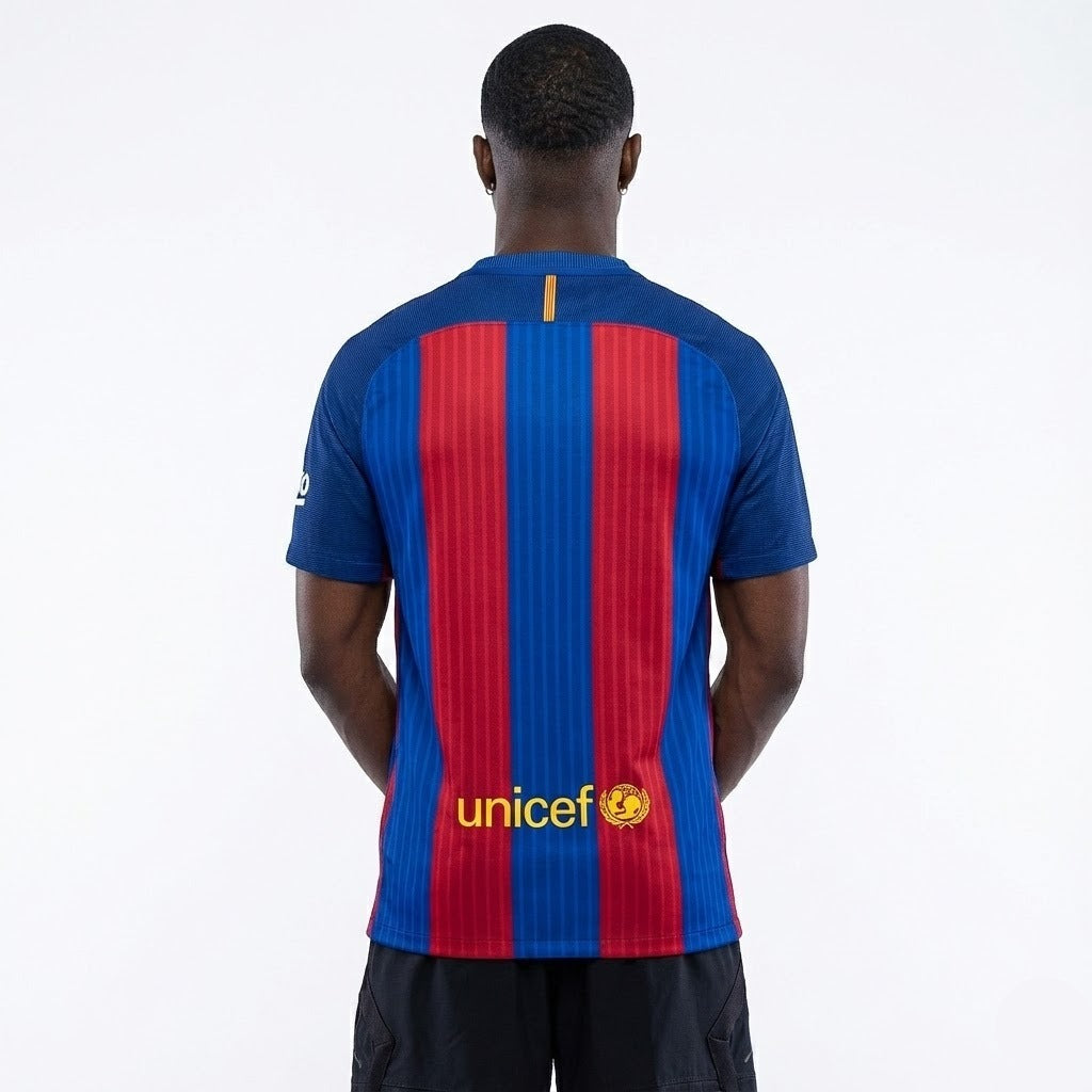Camisa Retrô Barcelona 2016/17 I - vista traseira