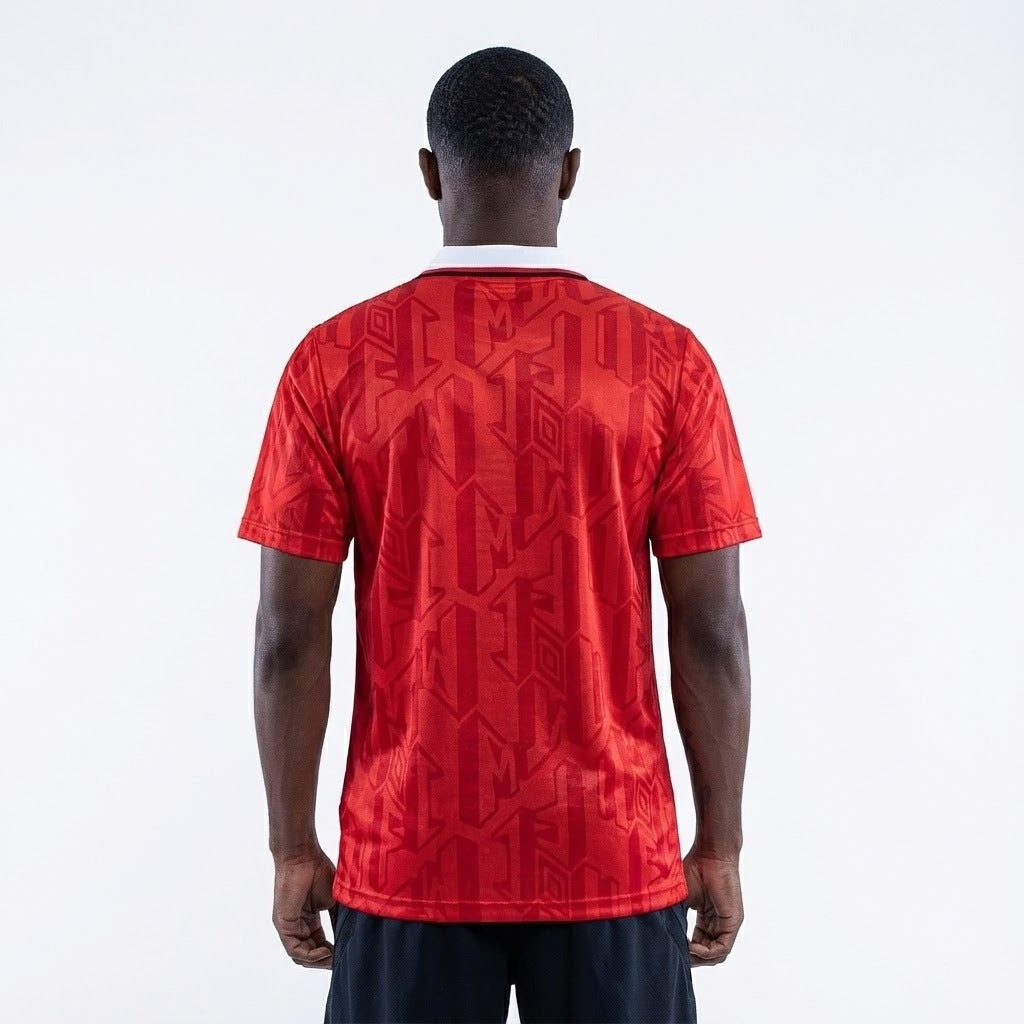 Camisa Retrô Manchester United 1992/93 I - vista traseira