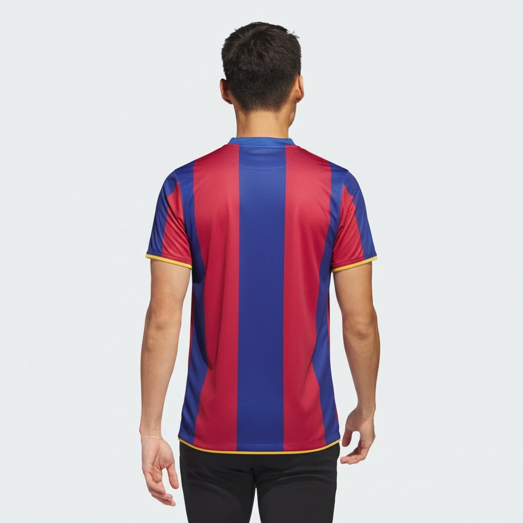 Camisa Retrô Barcelona 2007/08 I - vista traseira