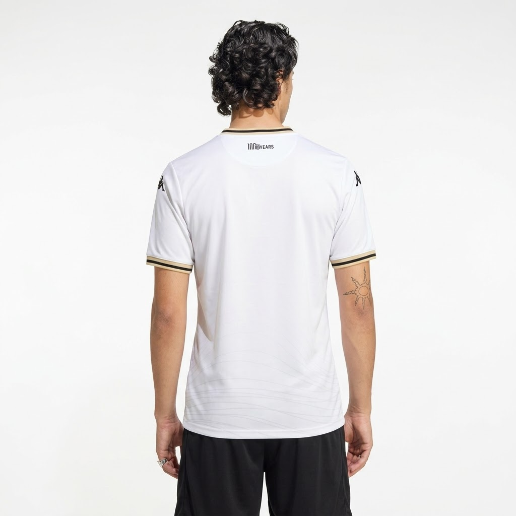 Camisa Mônaco 2025/26 II - vista traseira