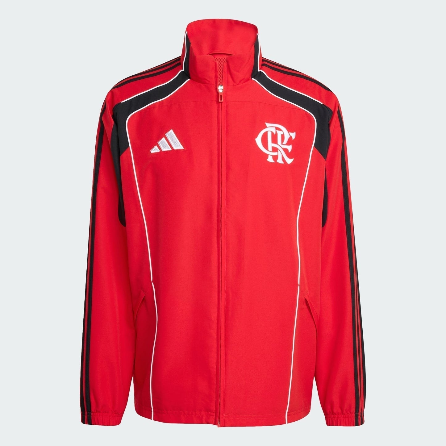 Agasalho UBP CR Flamengo - detalhe