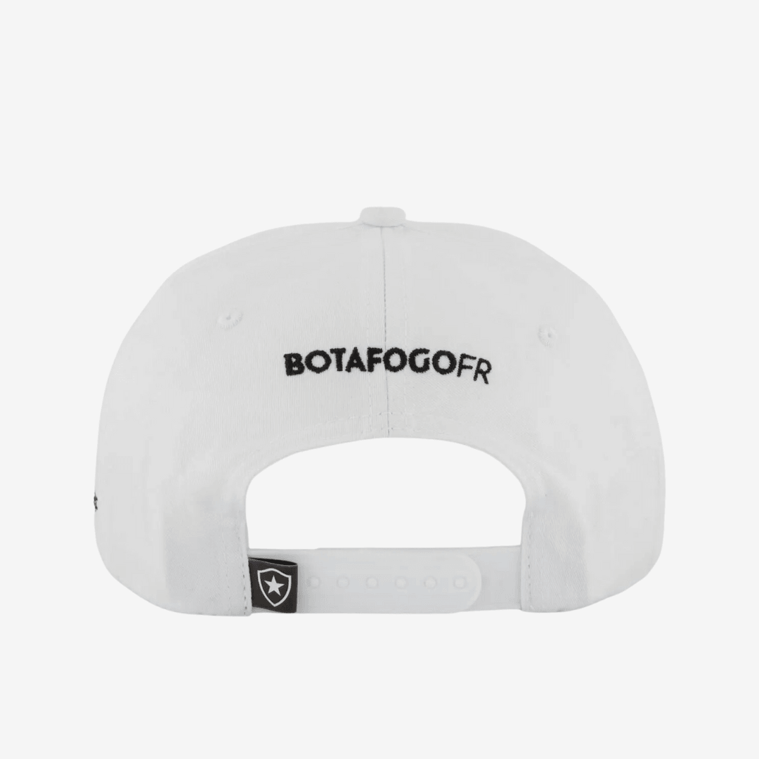 Boné Botafogo Essential Branco - detalhe da gola