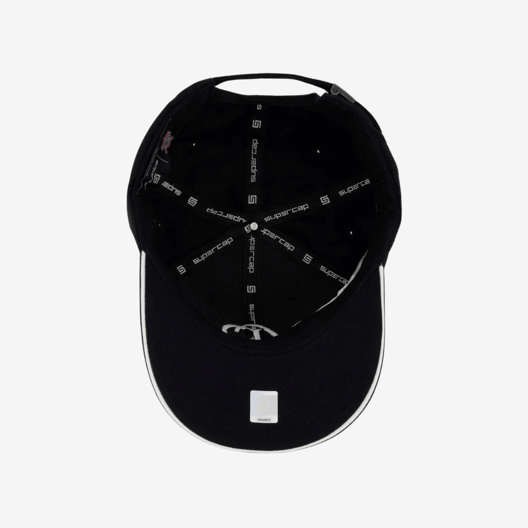 Boné Corinthians Prestige - Preto - detalhe da gola