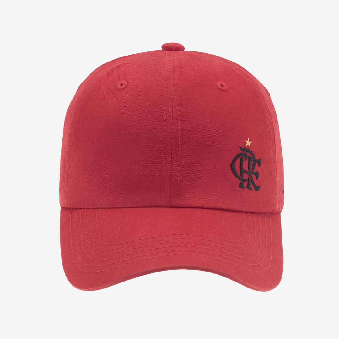 Boné Flamengo Raiz - Vermelho - detalhe