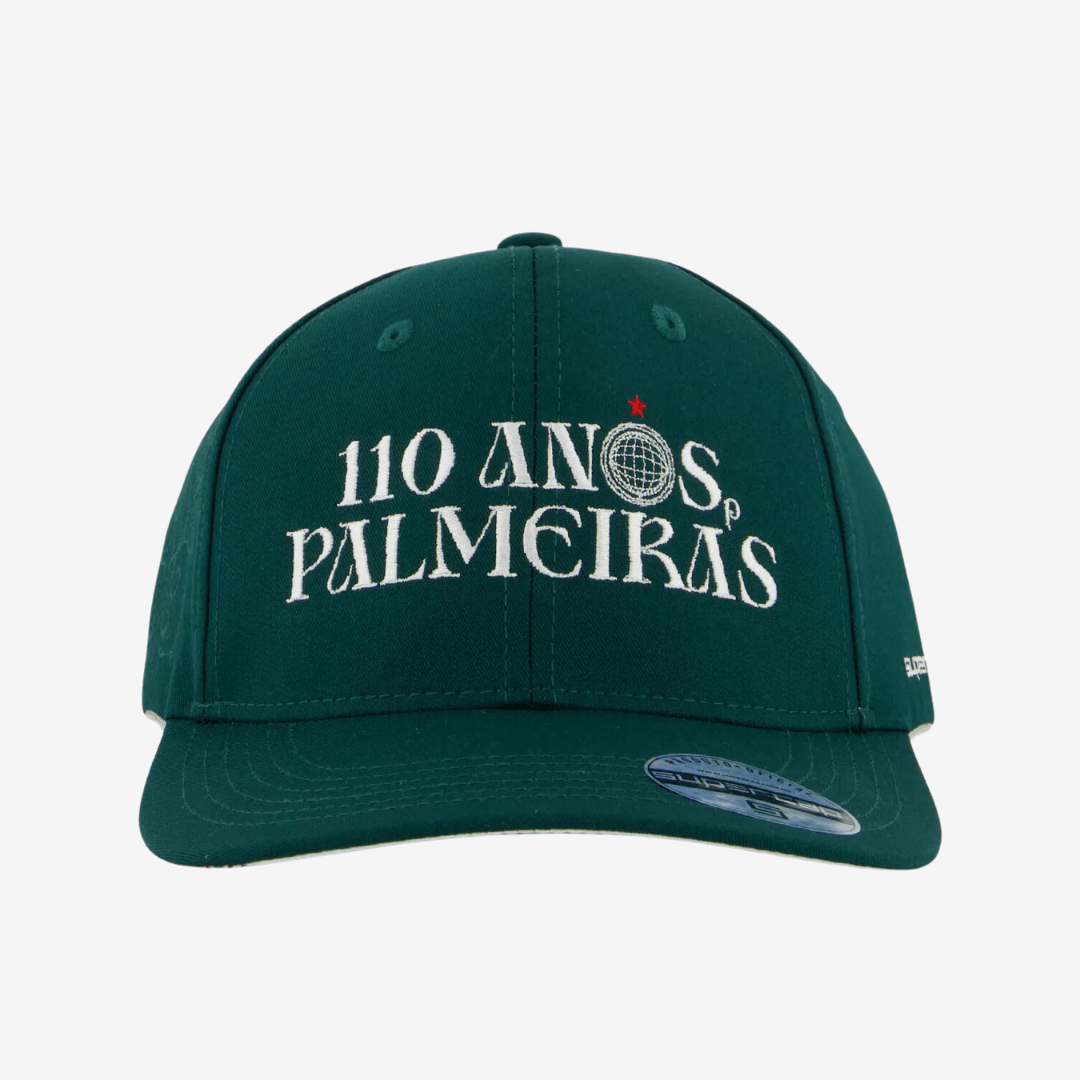Boné Palmeiras Edição 110 Anos - Verde - vista traseira