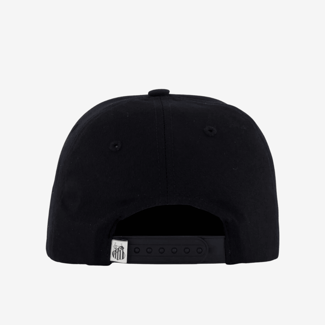 Boné Santos Americano Preto - detalhe