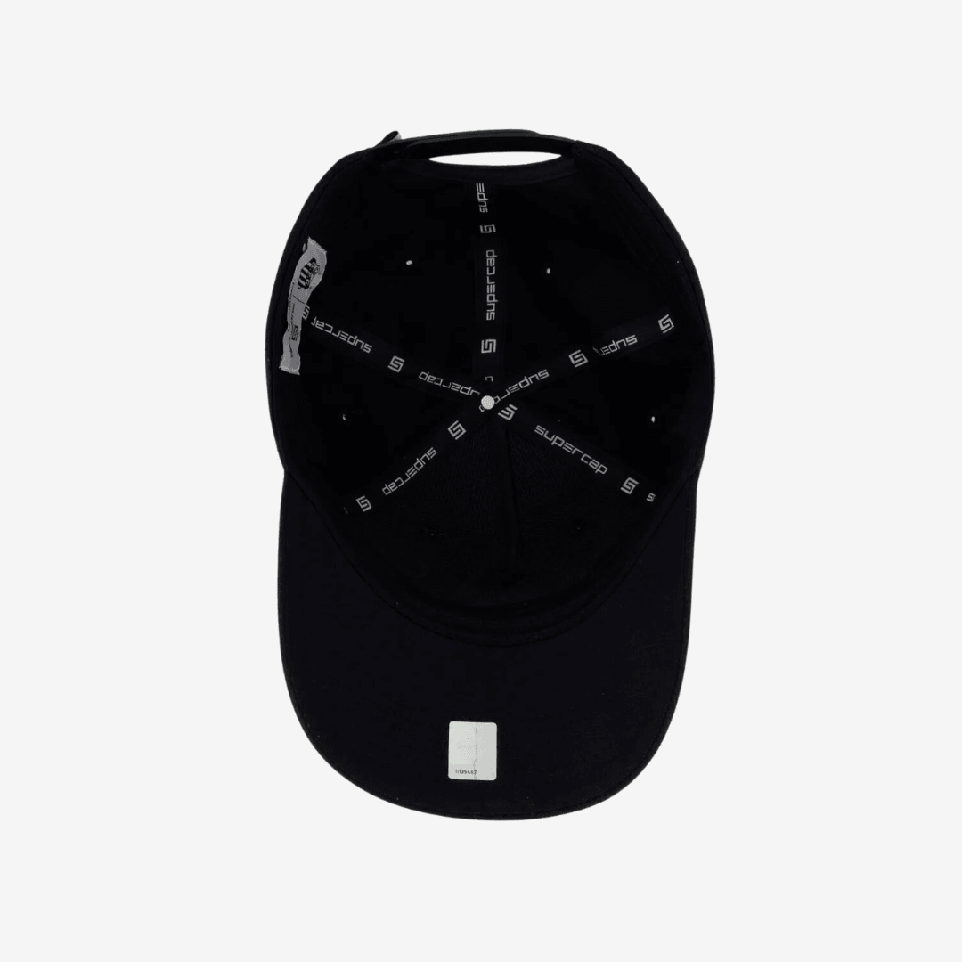 Boné Santos Americano Preto - detalhe da gola