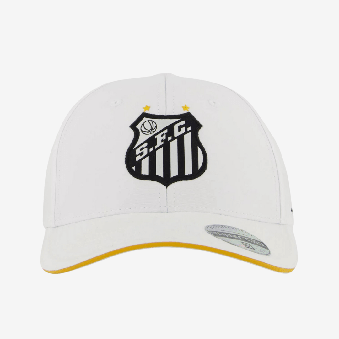 Boné Santos Classic - Branco - vista traseira