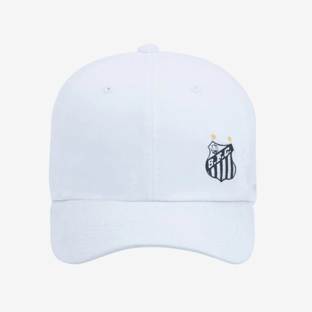 Boné Santos Escudo Branco - vista traseira