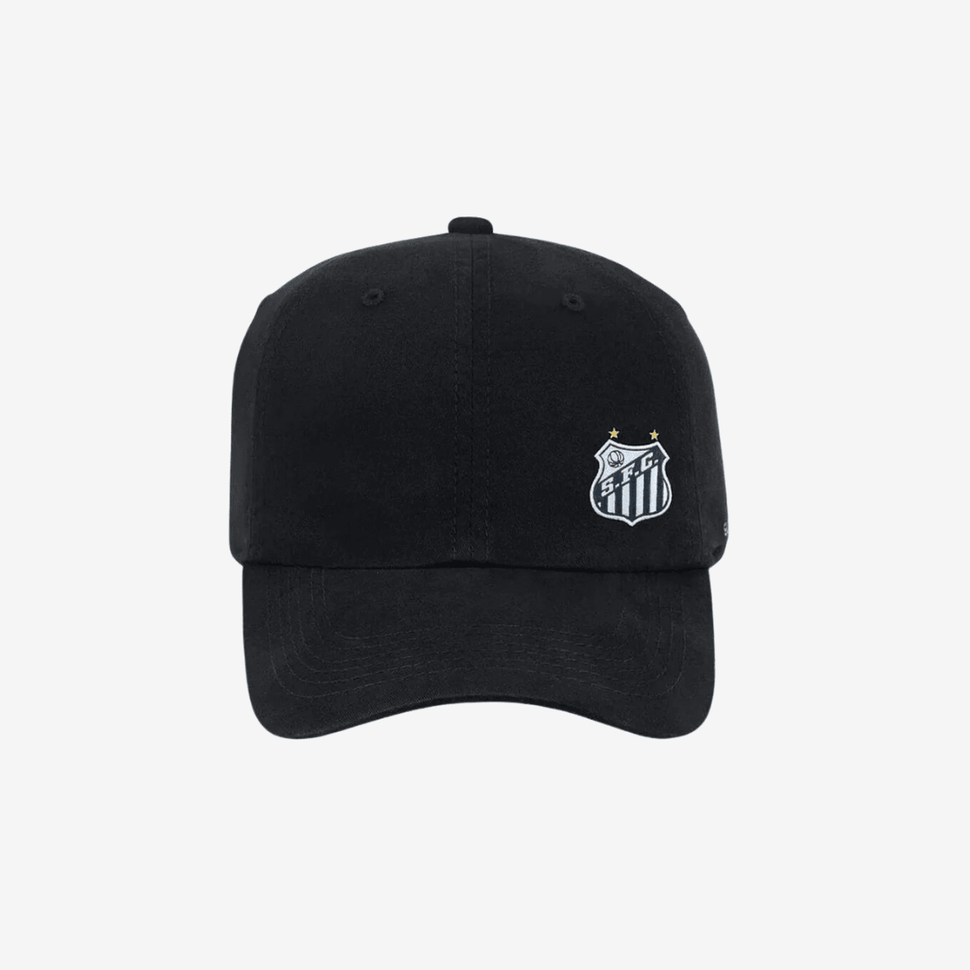 Boné Santos Escudo - Preto - vista traseira