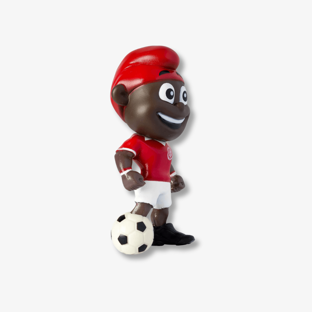 Boneco Mascote do Internacional O Saci - vista traseira
