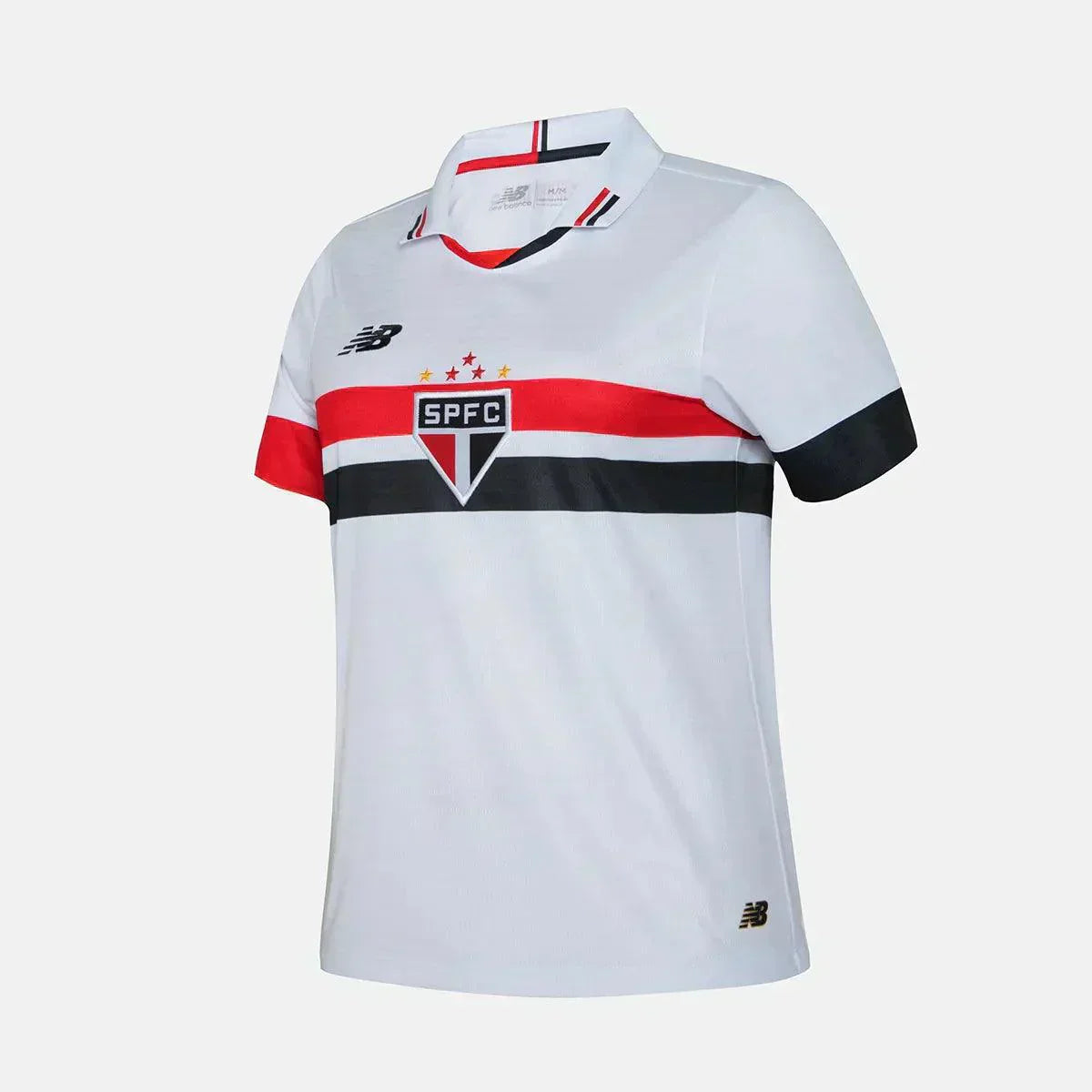 Camisa Feminina New Balance São Paulo FC 2024/25 I - vista traseira