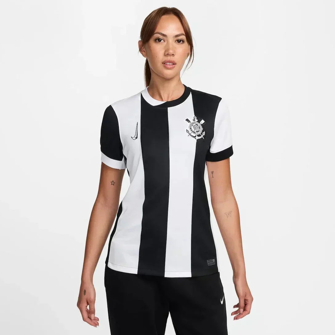 Camisa Feminina Nike Corinthians 2024/25 III Torcedor - vista traseira