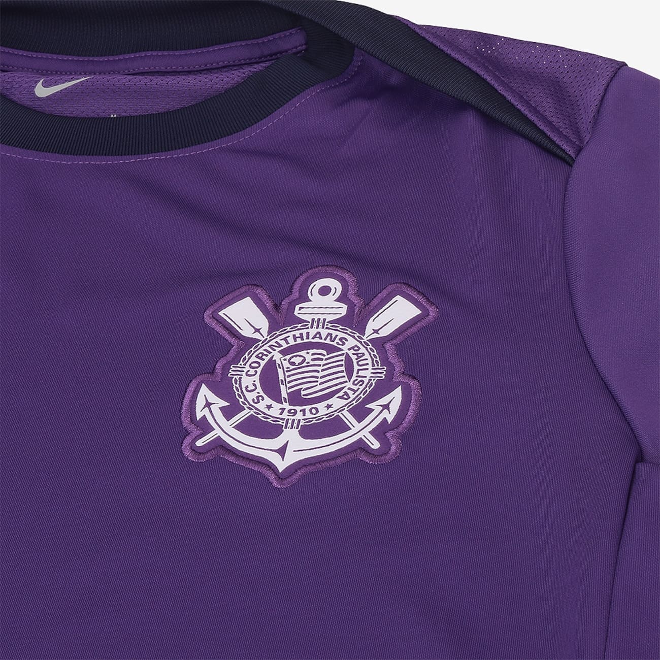 Camisa Feminina Nike Corinthians 2025/26 Treino - detalhe