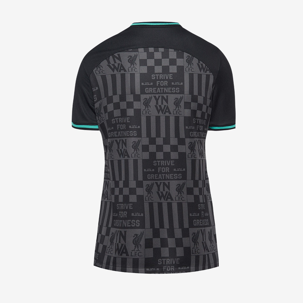 Camisa Feminina Nike LeBron James Liverpool FC I Torcedora - vista traseira